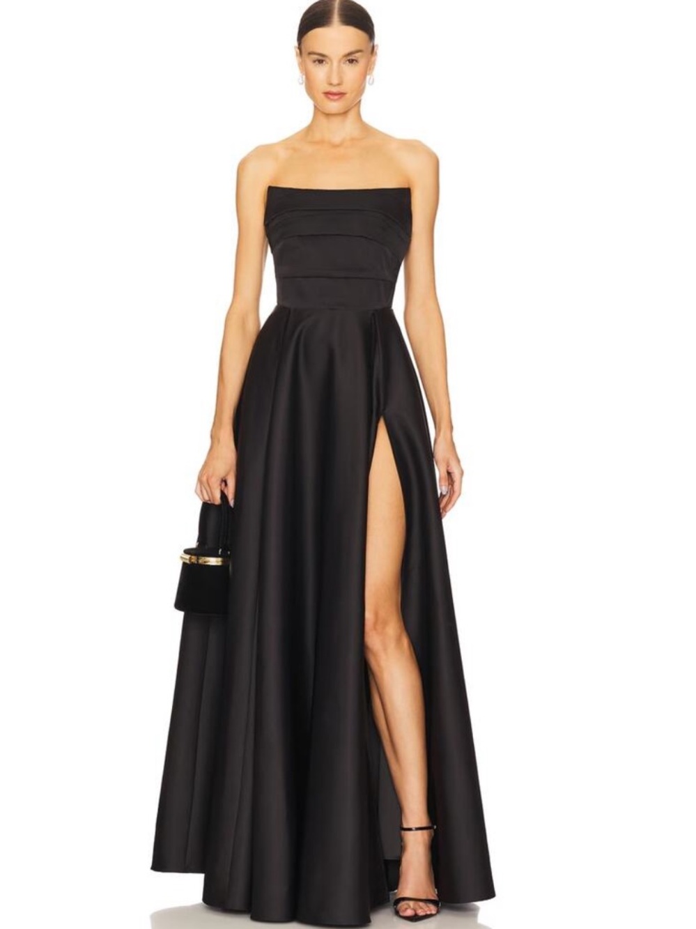 Sau Lee × REVOLVE Heidi Gown in Black
